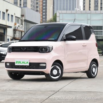 ZOLALA Made in China Left Hand Drive Electric Mini car  Wuling mini ev Hongguang fashion 4 seater new used car